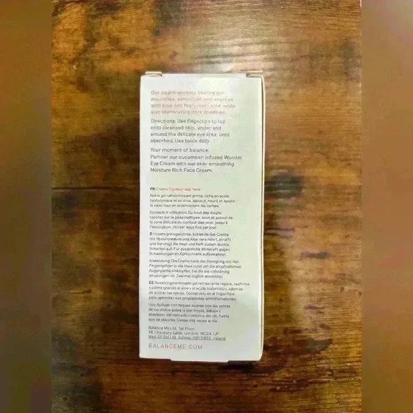 Balance Me - Wonder Eye Cream NIB 15mL - Picture 3 of 6